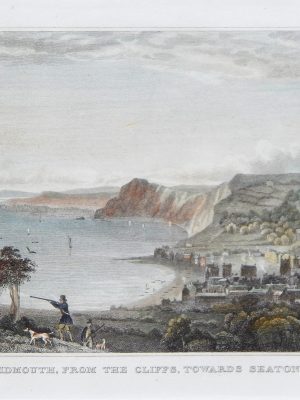 Sidmouth from the Cliffs, Devon