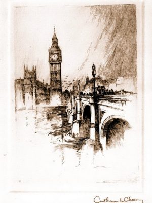 Westminster Bridge, London, Cherry